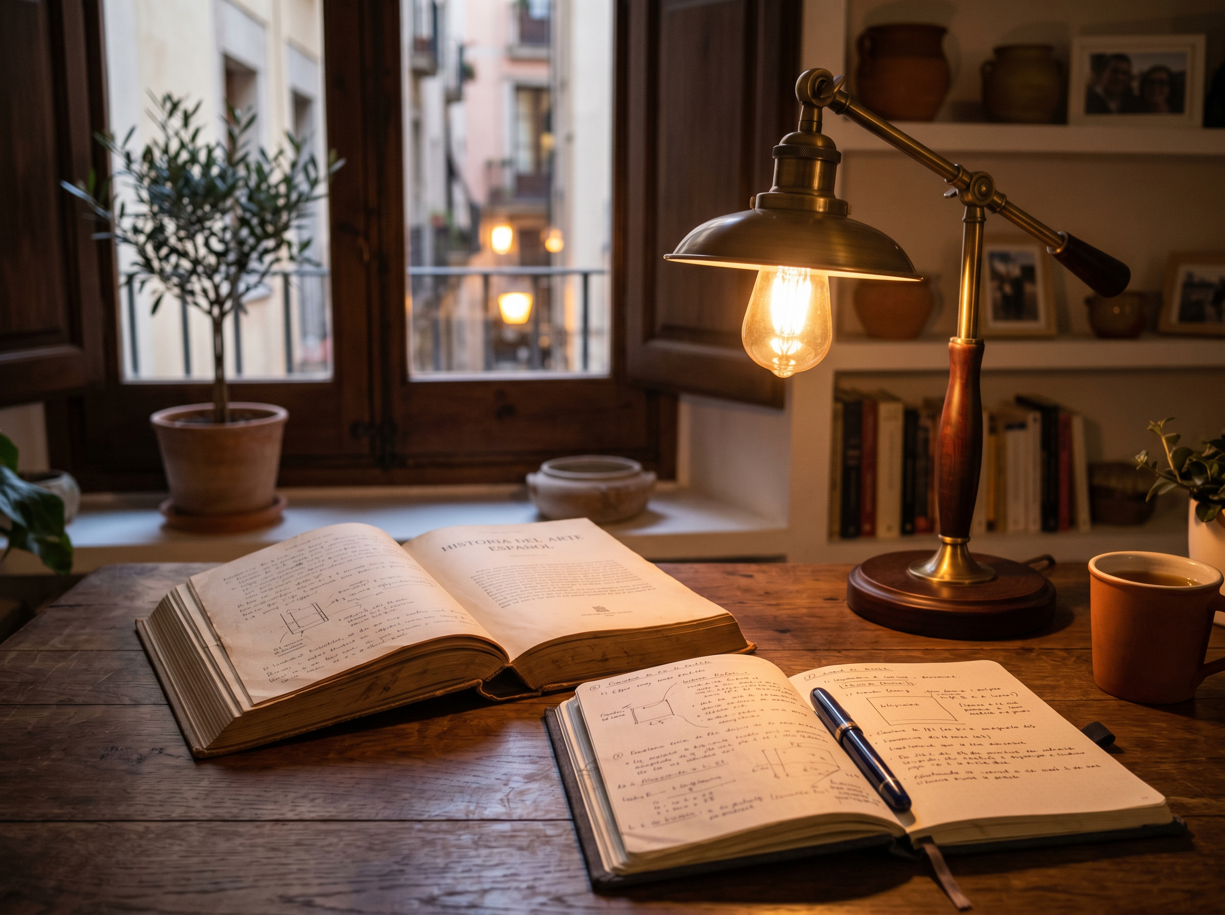 A lamp for Spanish feminine object vocabulary