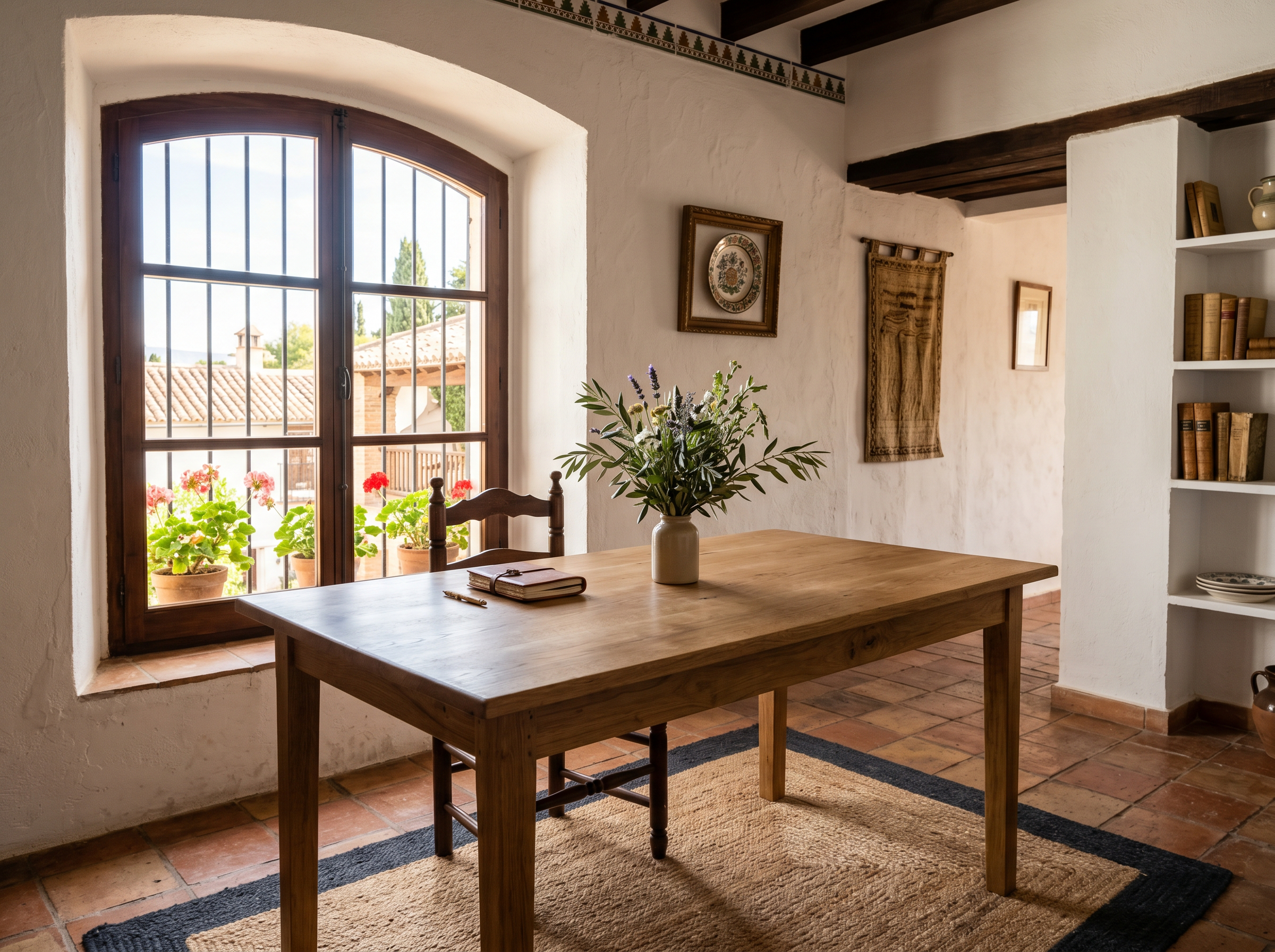 A table for Spanish feminine noun practice