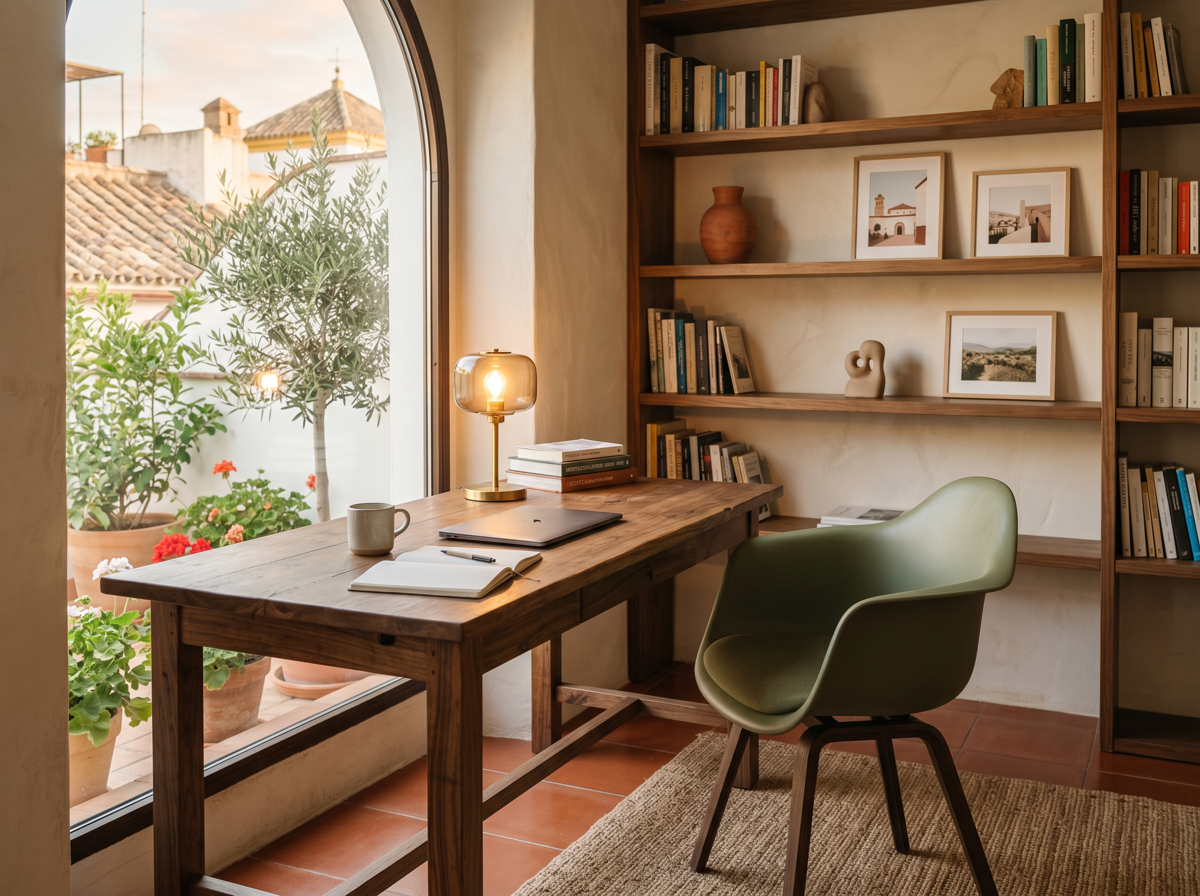 A chair for Spanish feminine object vocabulary
