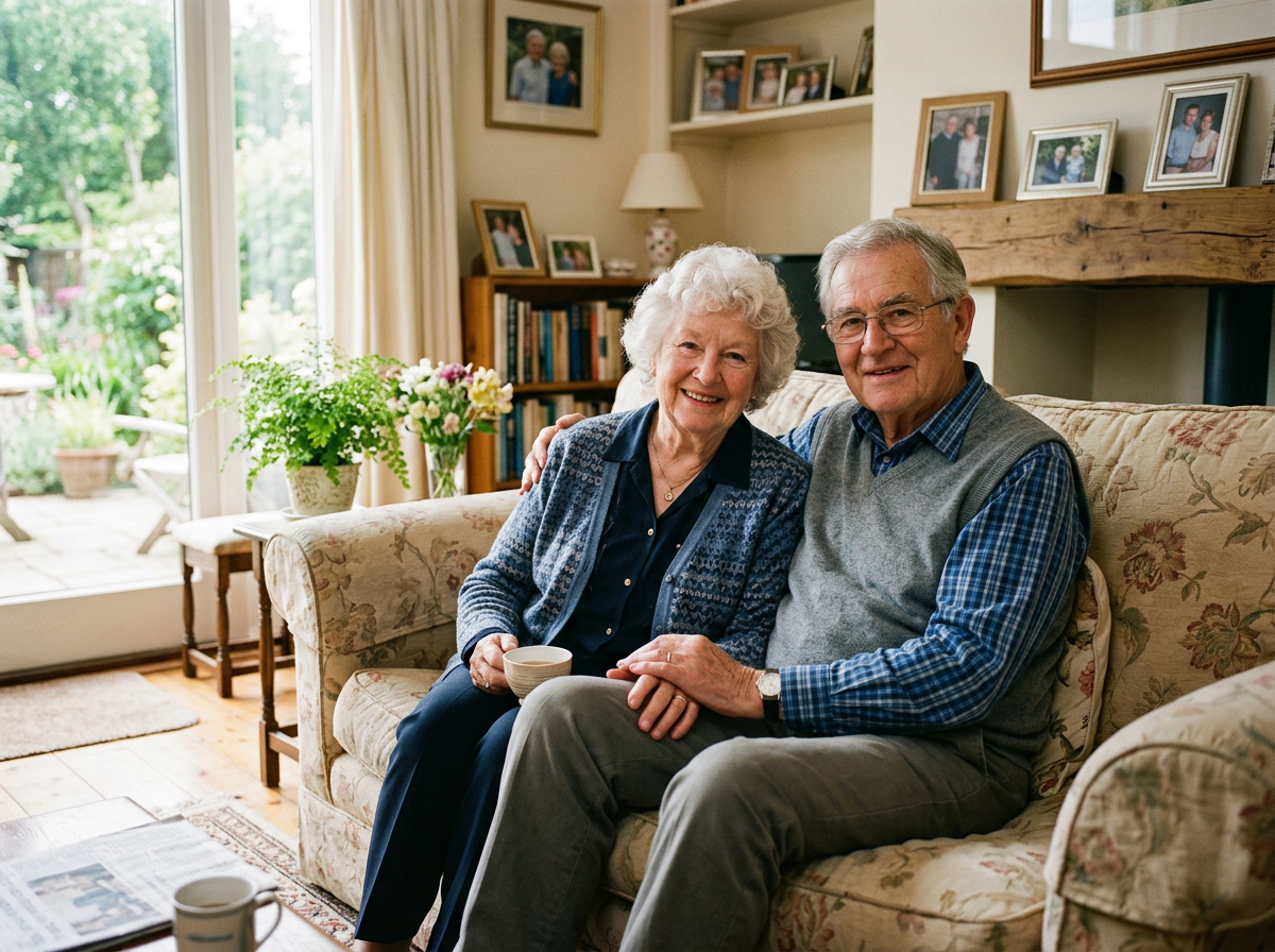 Grandparents for practicing family plurals in Spanish